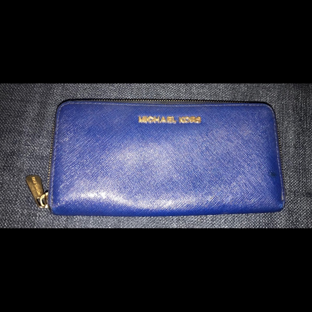 Michael Kors Royal Blue Wallet